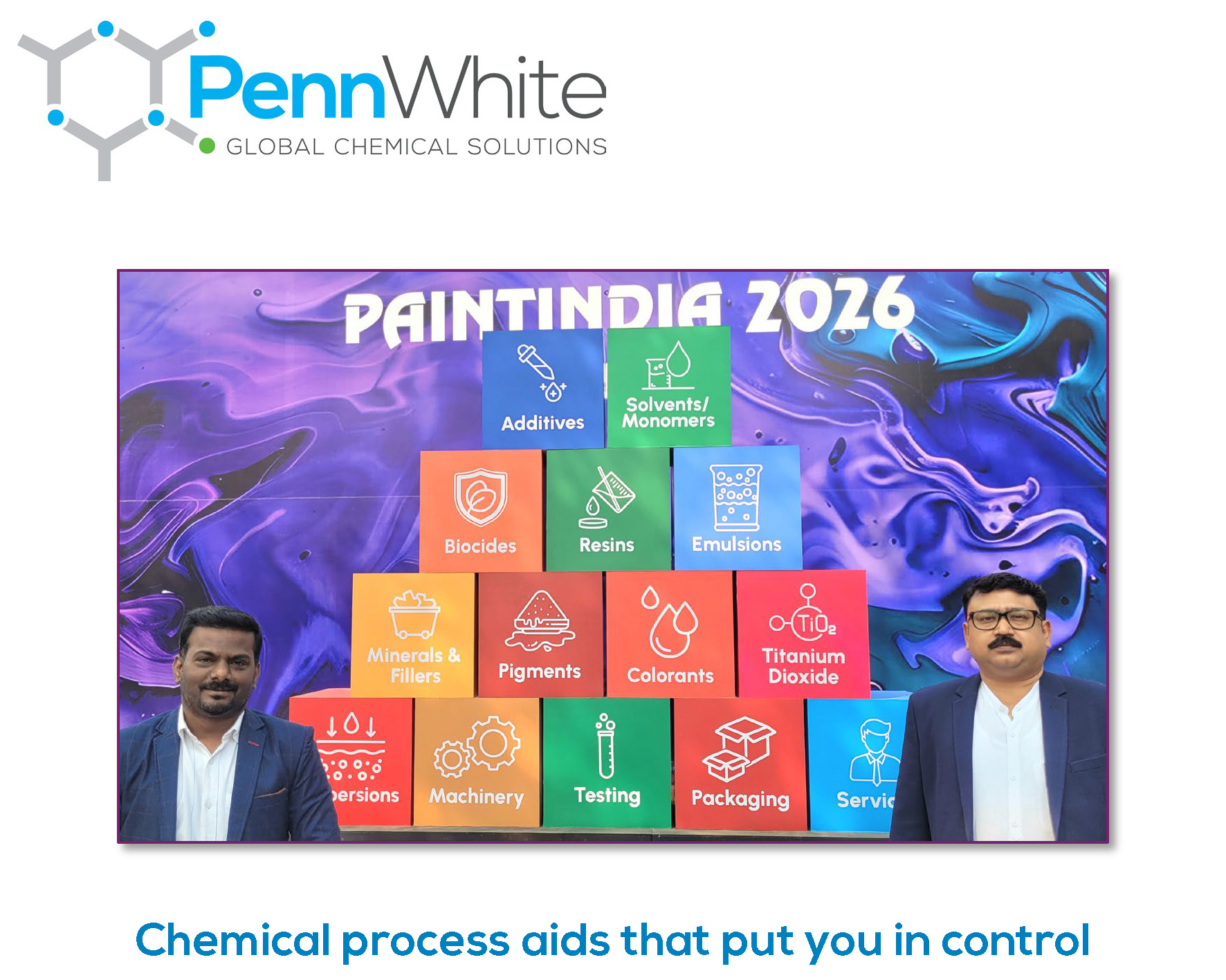 PennWhite visit Paint India in Mumbai